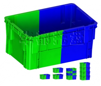 X279双色塑料箱